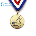 Wholesale china personalized custom metal embossed 3d gold plated 1st sports hockey medal for winner